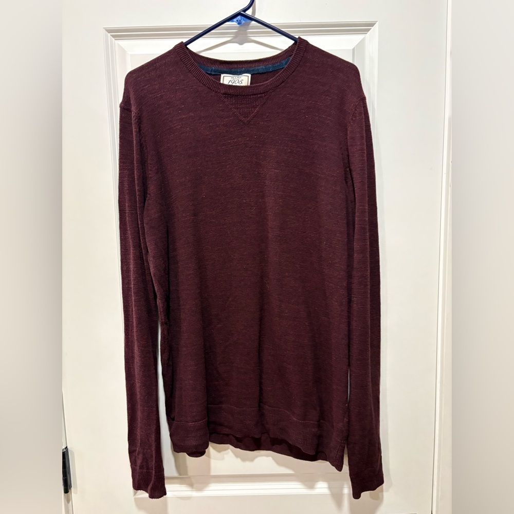 Jos. A. Bank Men’s Burgundy Crewneck Sweater
